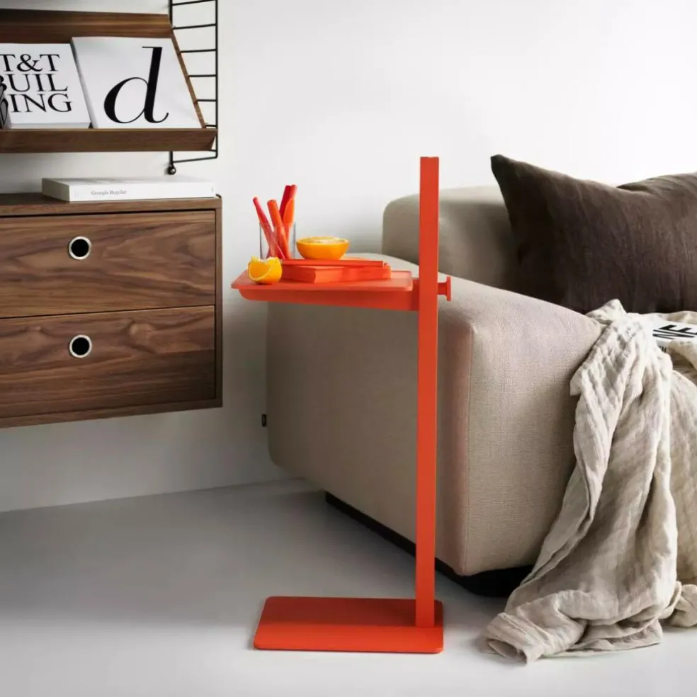 Museum Beistelltisch höhenverstellbar