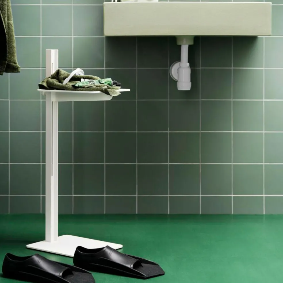 Museum Beistelltisch höhenverstellbar