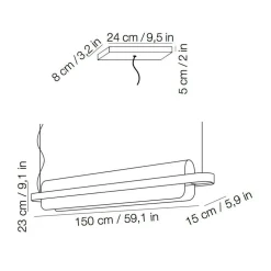 Nami LED Pendelleuchte