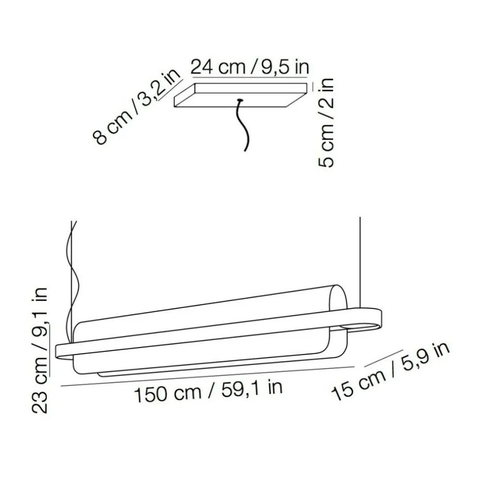 Nami LED Pendelleuchte