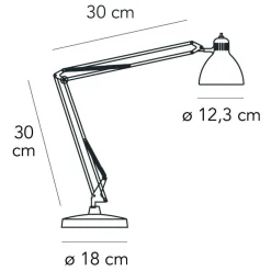 Naska Small Schreibtischleuchte