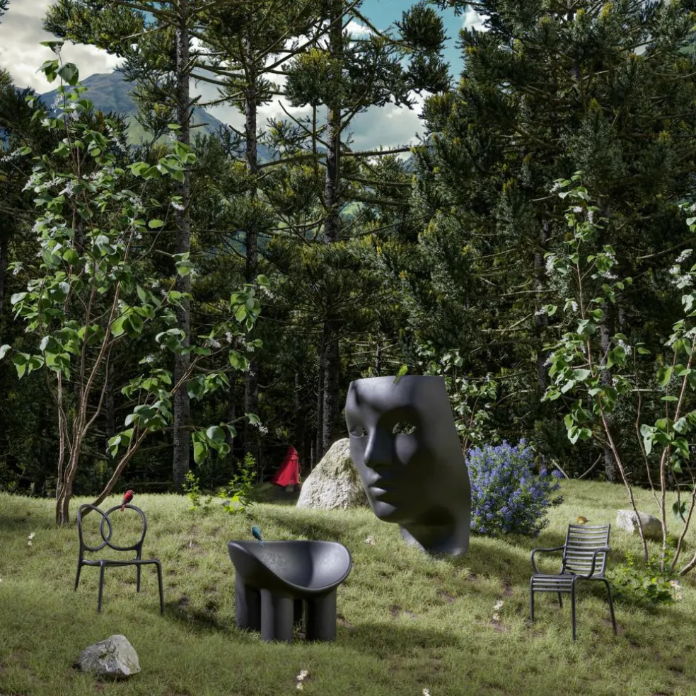 Nemo Green Outdoor Sessel