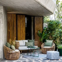 Nest Gartensessel rund