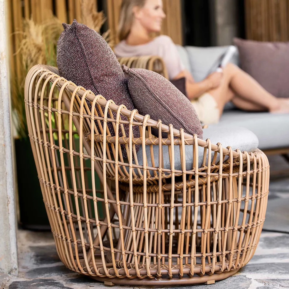 Nest Gartensessel rund