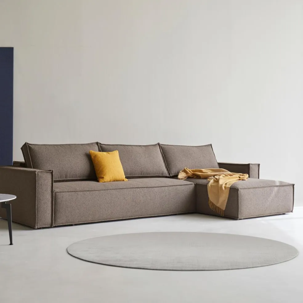Newilla Schlafsofa mit Lounger 346x190cm