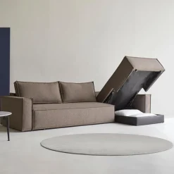 Newilla Schlafsofa mit Lounger 346x190cm