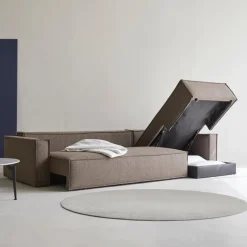Newilla Schlafsofa mit Lounger 346x190cm