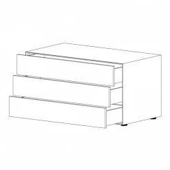Nex Pur Box 2.0 Schubkastenbox/Kommode 120x75x48cm