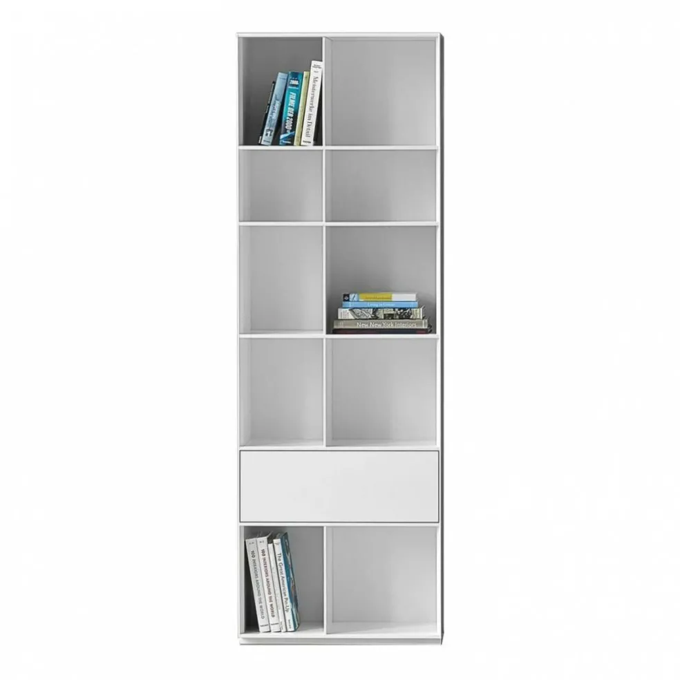 Nex Pur Regal mit Schubkasten 70x211.5x36cm