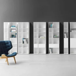 Nex Pur Regal mit Schubkasten 70x211.5x36cm