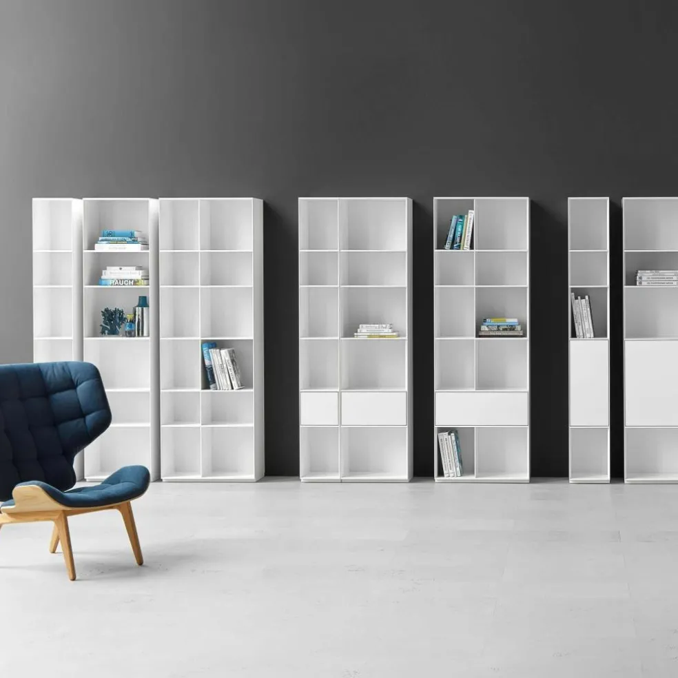 Nex Pur Regal mit Schubkasten 70x211.5x36cm