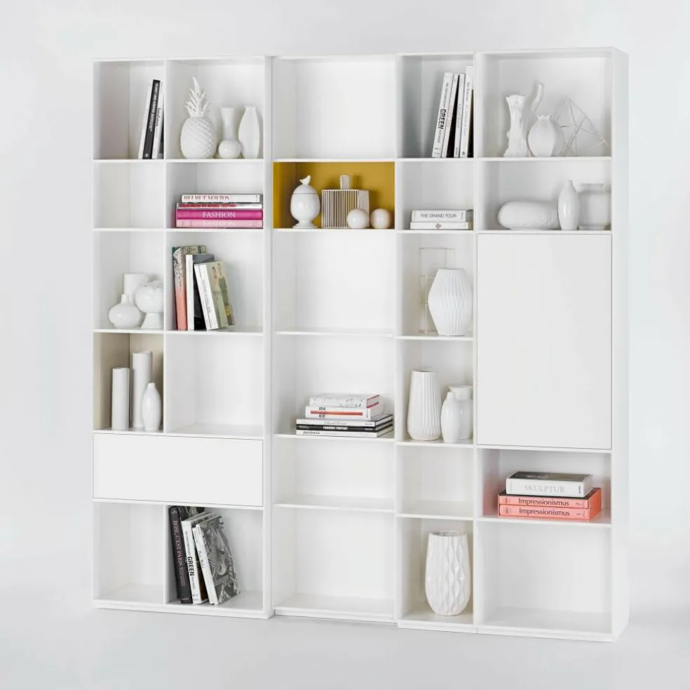 Nex Pur Regal mit Schubkasten 70x211.5x36cm