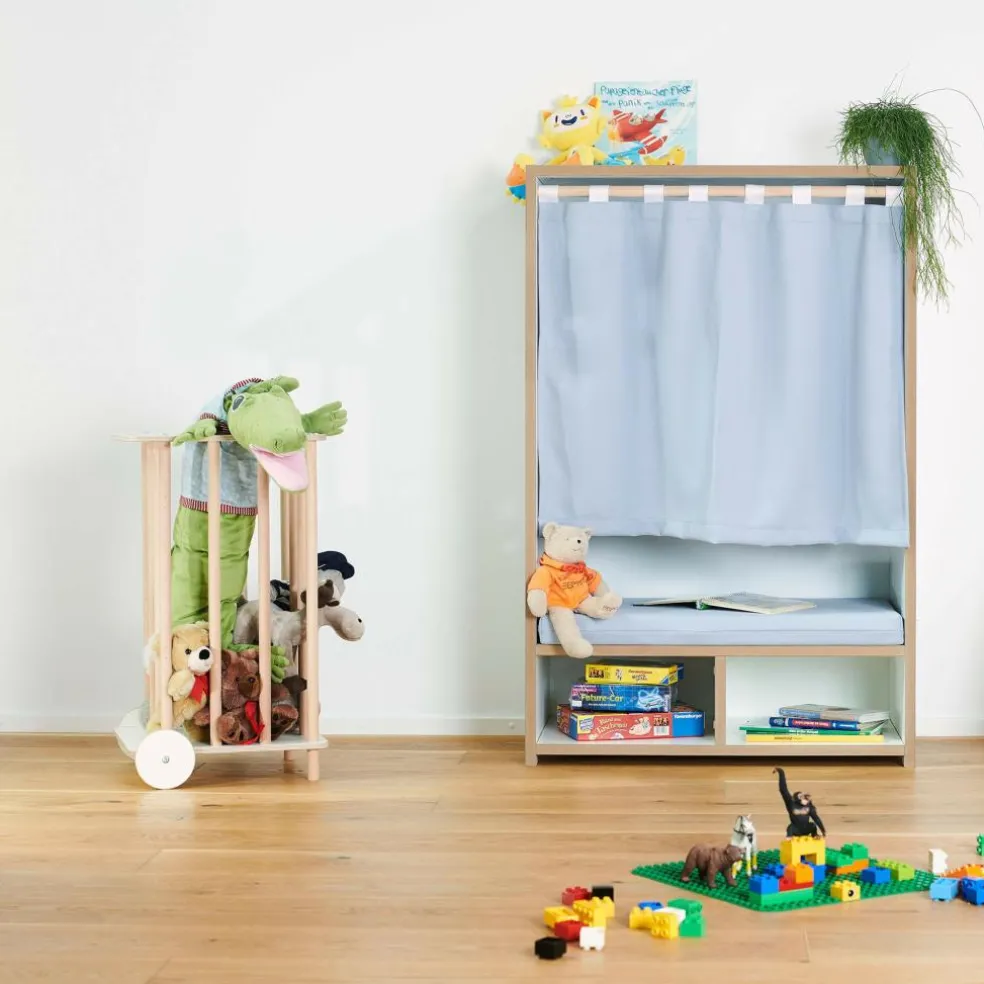 Nische Kinderbank mit Stauraum