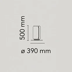 Noctambule Low Cylinders Small Base LED Stehleuchte