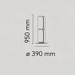 Noctambule Low Cylinders Small Base LED Stehleuchte