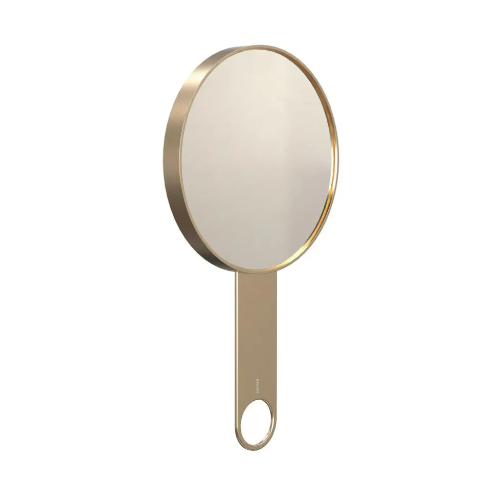 Nova2 1982 Kosmetik Handspiegel mit 5-fach Vergrößerung