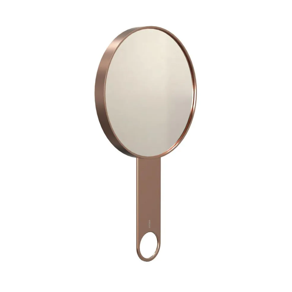 Nova2 1982 Kosmetik Handspiegel mit 5-fach Vergrößerung