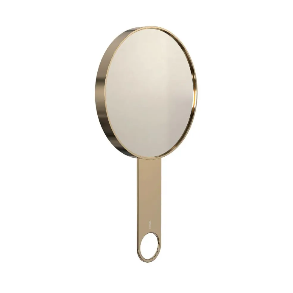 Nova2 1982 Kosmetik Handspiegel mit 5-fach Vergrößerung