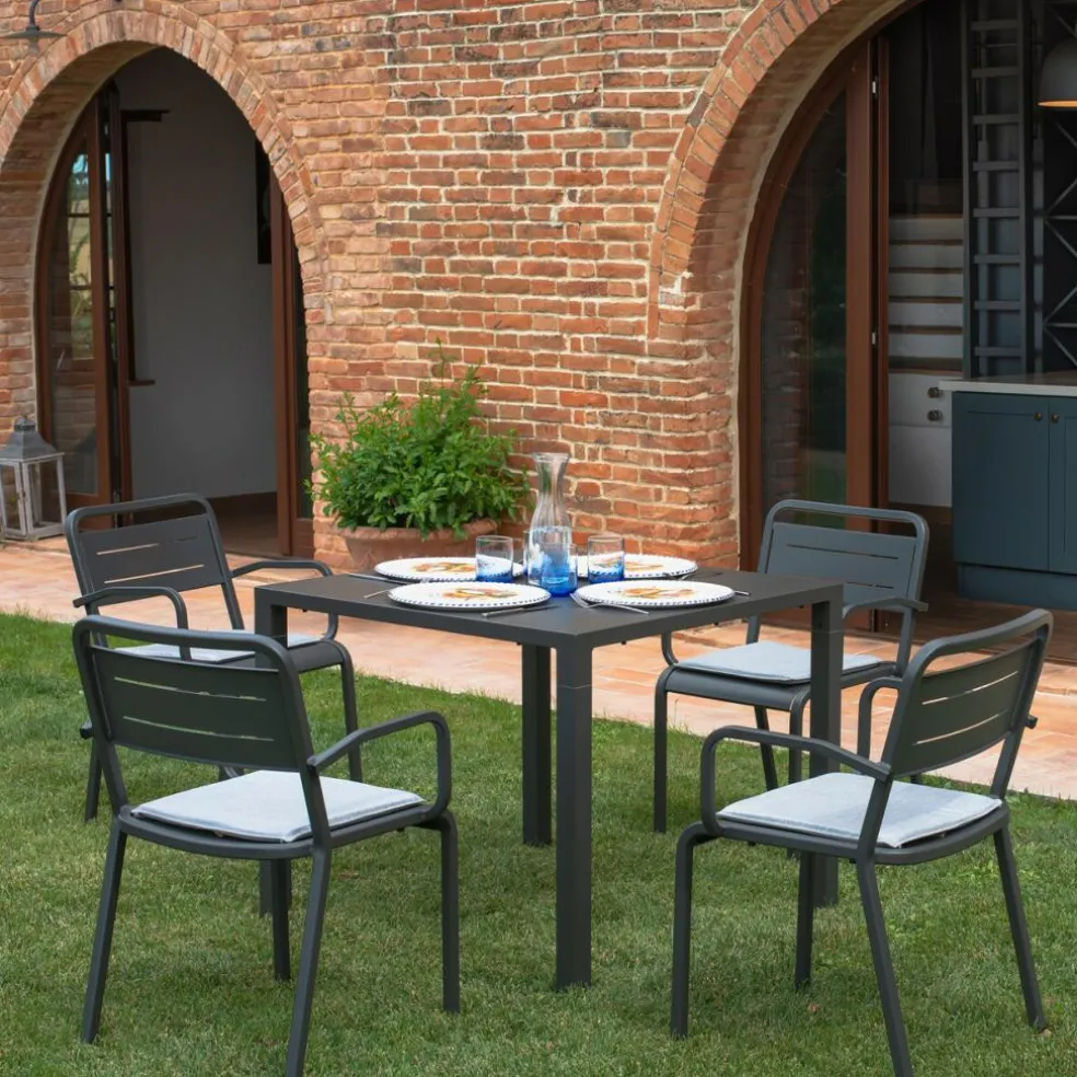 Nova Gartenesstisch 90x90cm