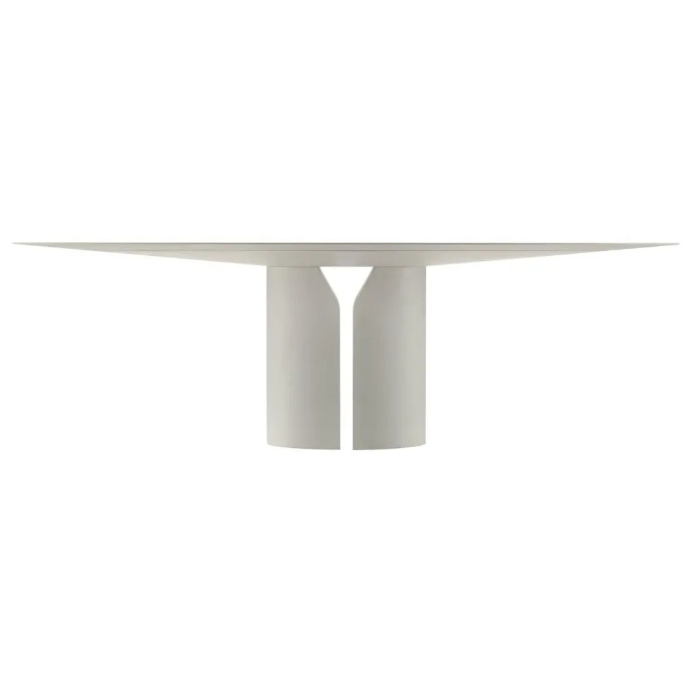 NVL Esstisch oval 120x200cm