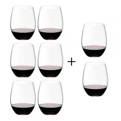 O Wine Cabernet/Merlot Weinglas 6+2 gratis