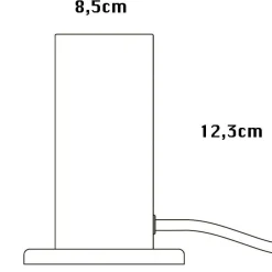 Oak Knuckle Tischleuchte