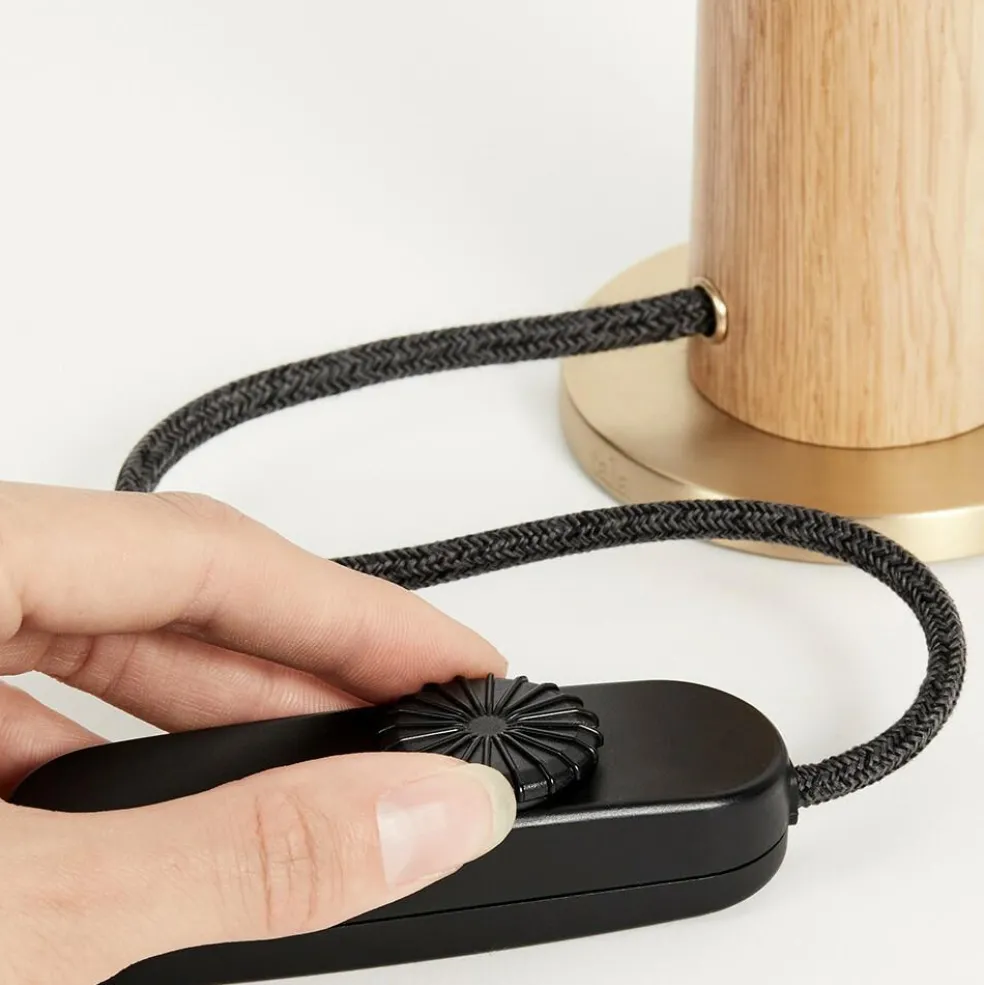 Oak Knuckle Tischleuchte + Sphere IV LED E27 8W Dim To Warm