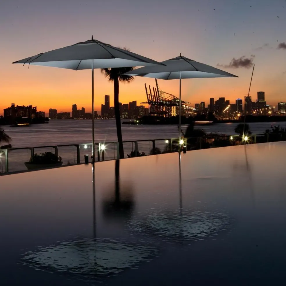 Ocean Master Classic Sonnenschirm quadratisch