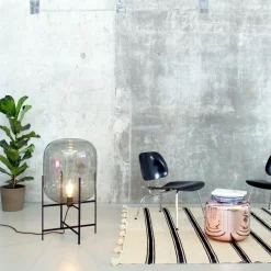 Oda Medium Stehleuchte Gestell schwarz