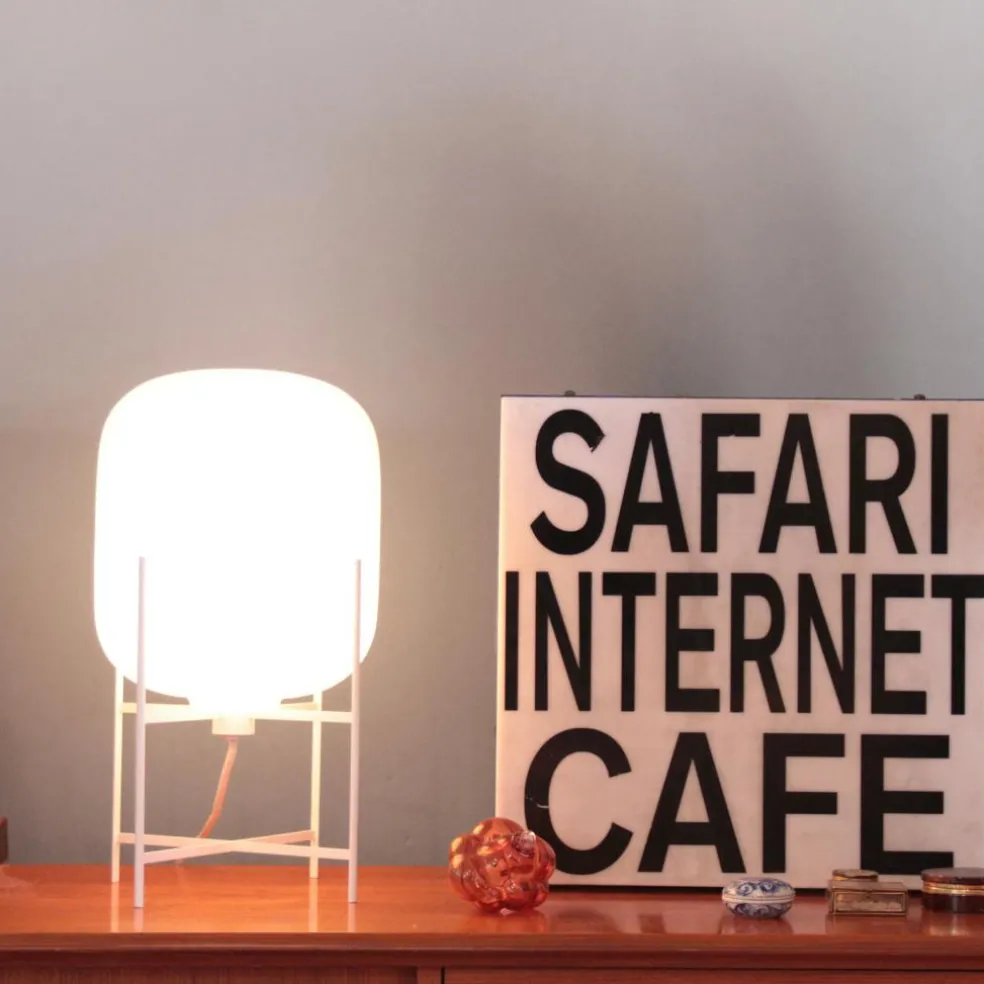 Oda Small Tischleuchte Gestell weiß