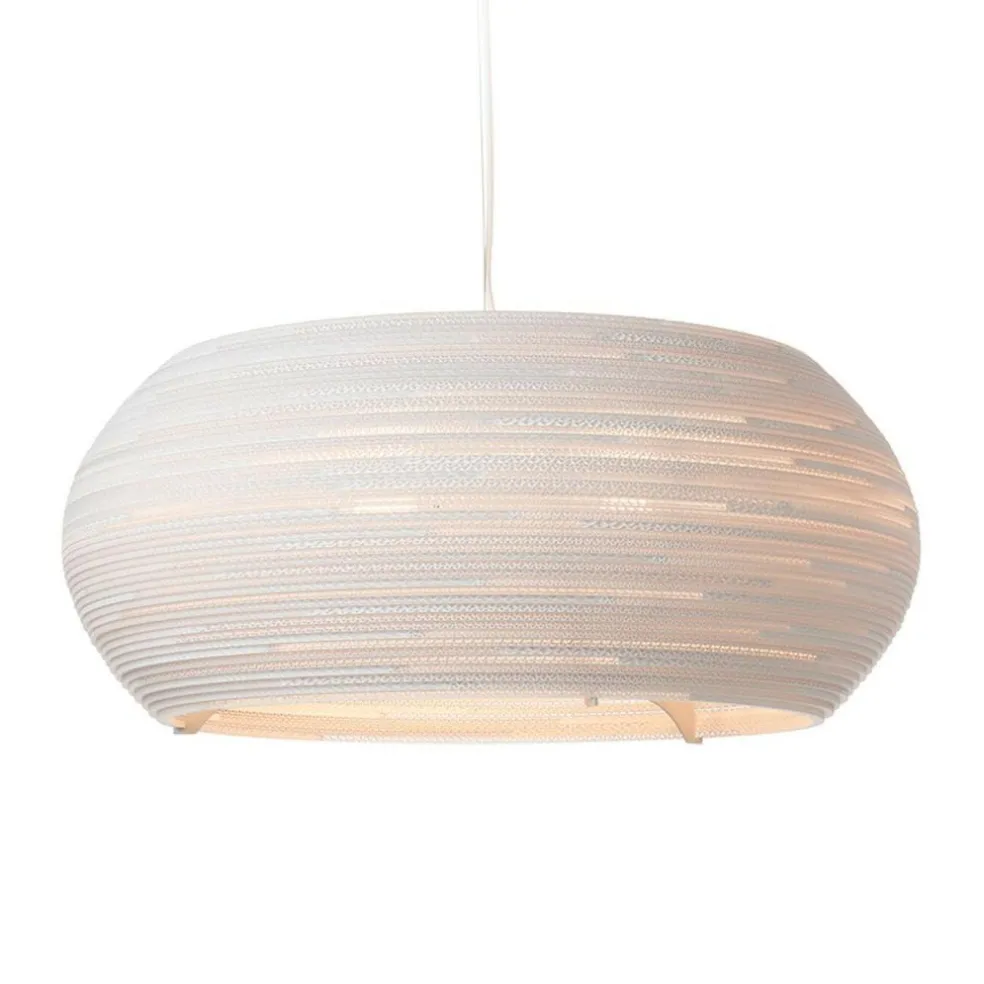 Ohio Pendelleuchte weiß