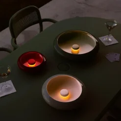 Oloha Trio Schale mit LED Akkuleuchte