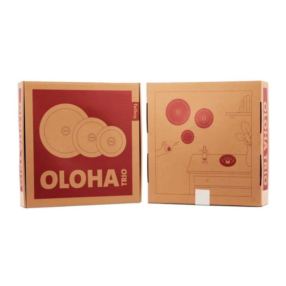 Oloha Trio Schale mit LED Akkuleuchte