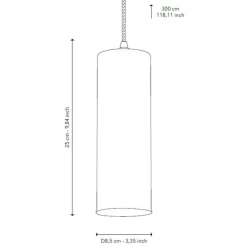 Olympia n°4 Pendelleuchte