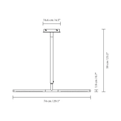 Omni LED Pendelleuchte