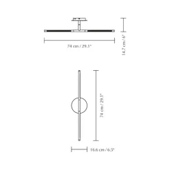 Omni LED Wandleuchte