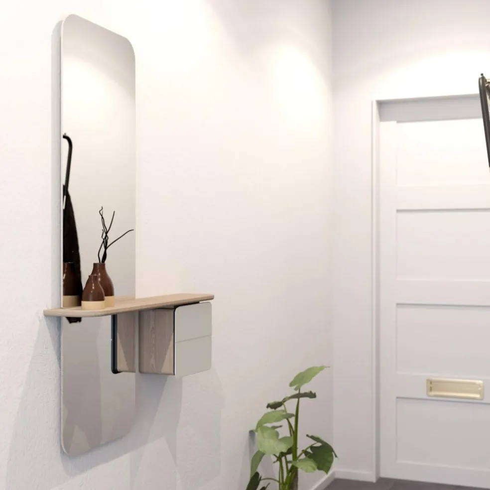 One More Look Wandspiegel mit Regal