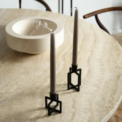 OneFlame Kerzenständer 2er Set H 11,3cm