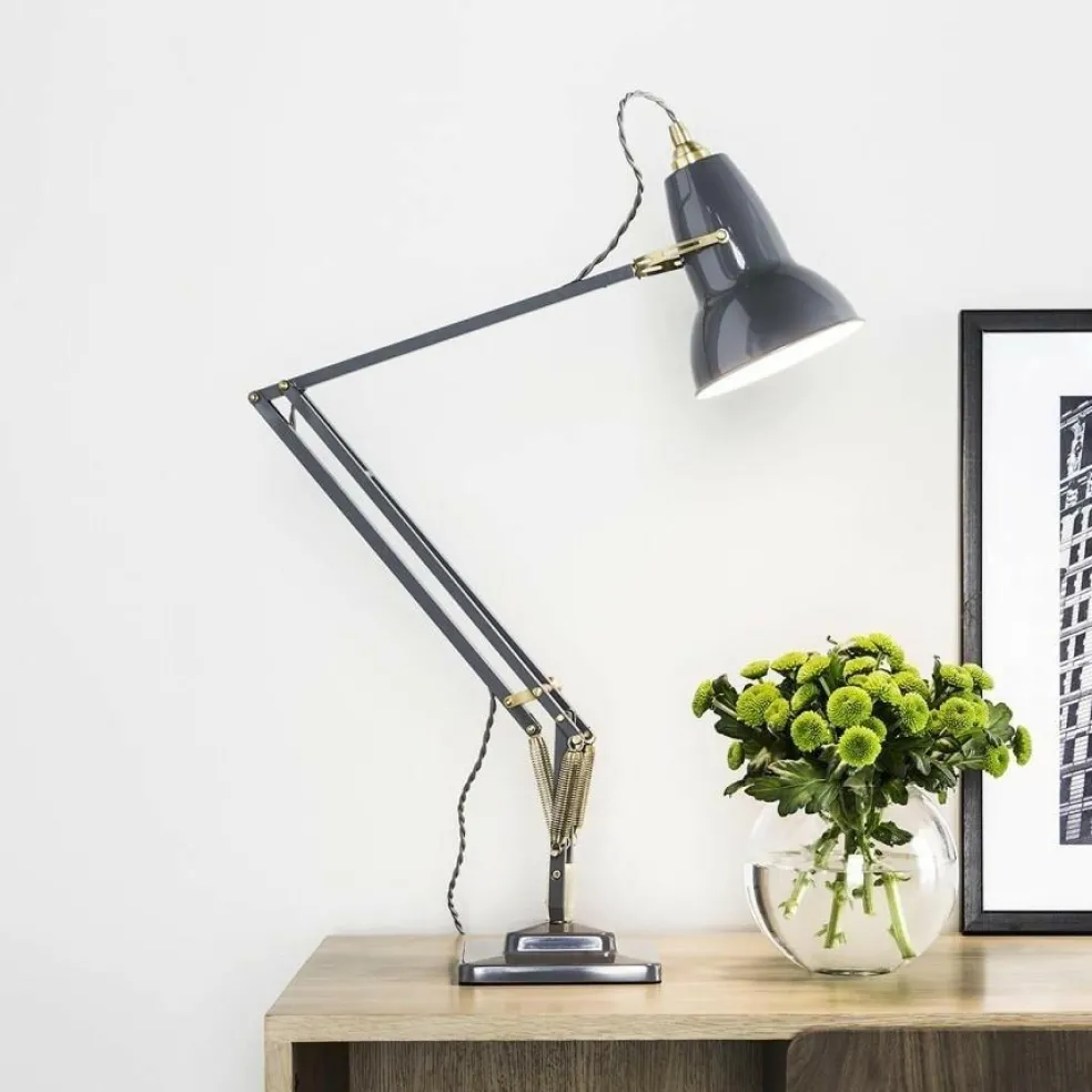 Original 1227 Brass Schreibtischleuchte