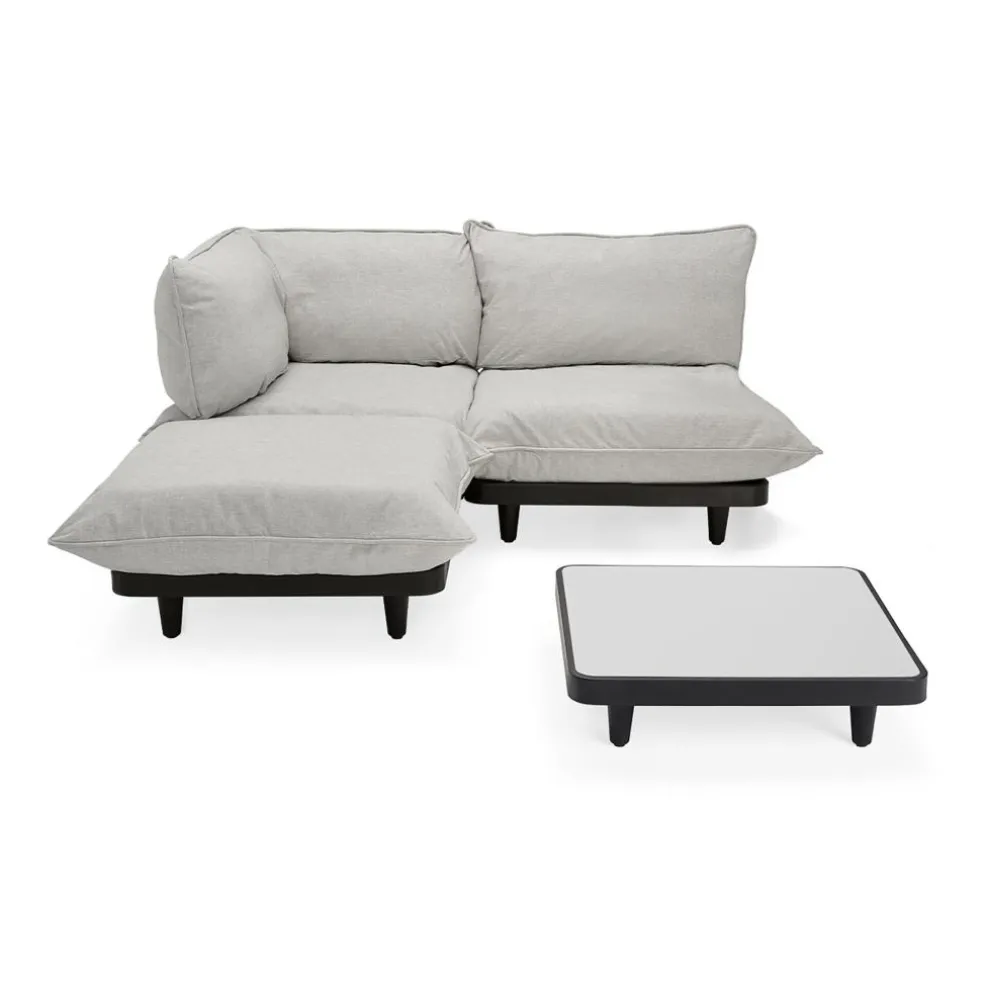 Paletti Outdoor Loungesofa Set Medium Links inkl. Tisch