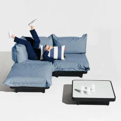 Paletti Outdoor Loungesofa Set Medium Links inkl. Tisch