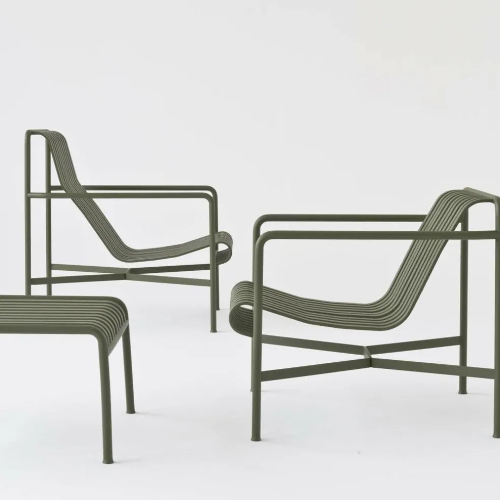 Palissade Garten Loungesessel hoch 2er Set