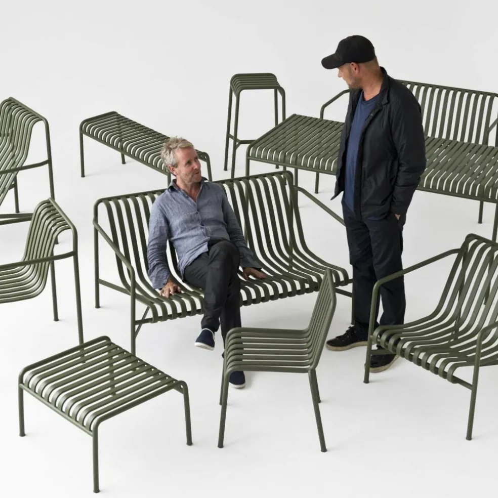 Palissade Garten Loungesessel hoch 2er Set