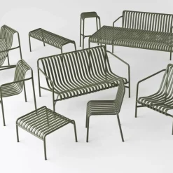 Palissade Garten Loungesessel hoch 2er Set