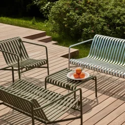 Palissade Garten Loungesessel niedrig 2er Set