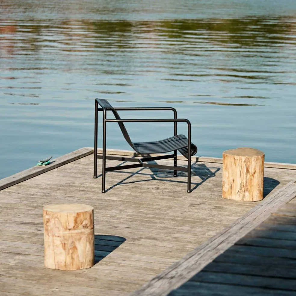 Palissade Garten Loungesessel niedrig 2er Set