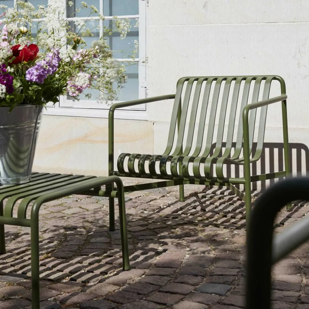 Palissade Garten Loungesessel niedrig 2er Set
