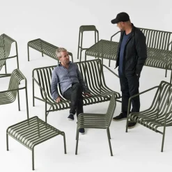 Palissade Gartenset Lounge Sofa + Ottoman