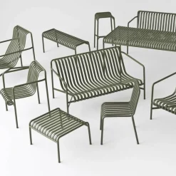 Palissade Gartenset Lounge Sofa + Ottoman