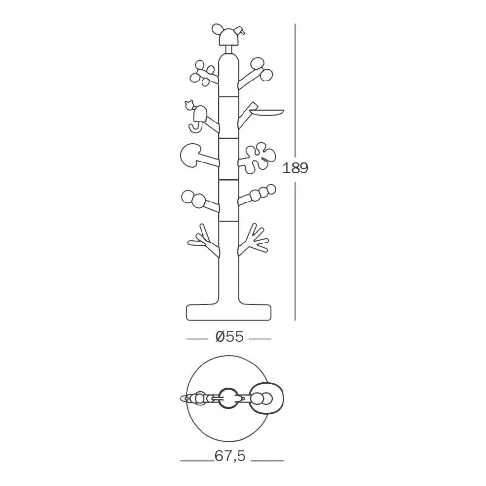 Paradise Tree Kleiderständer für Kinder